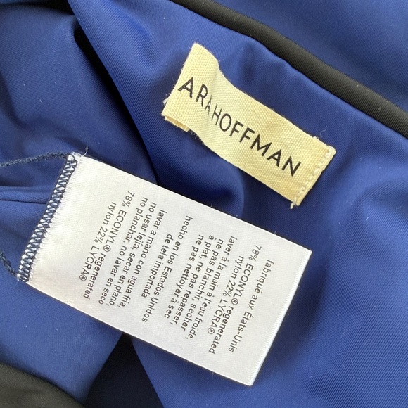 Mara Hoffman Lydia Colorblock High-waist Bikini Bottoms - Picture 5 of 6